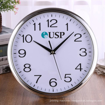 Promotional 12 Inch 30cm Plastic Decorative Silent Quartz Wall Clock